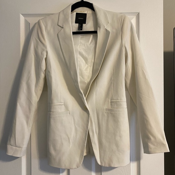 Ladies White Blazer - Picture 1 of 3